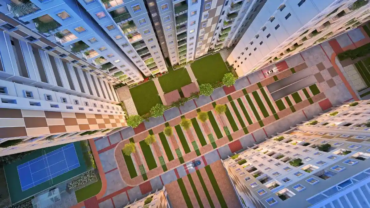 Nambiar Bannerghatta project exterior reference image