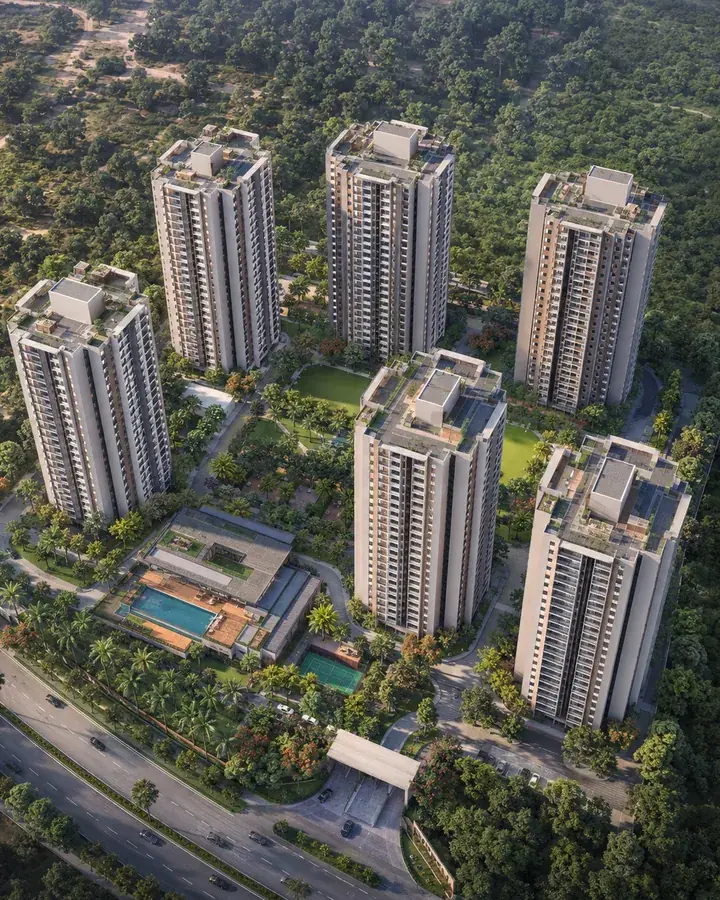 Prestige Forest Edge project exterior reference image